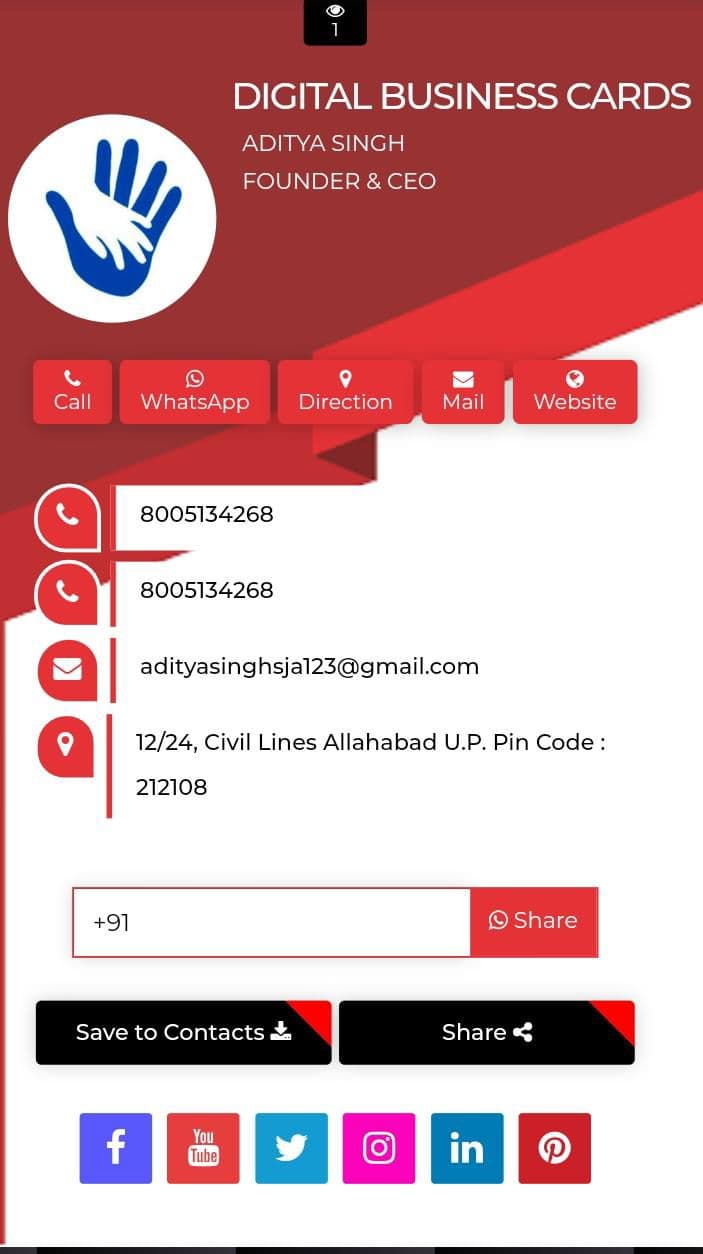 Myonecards business cards